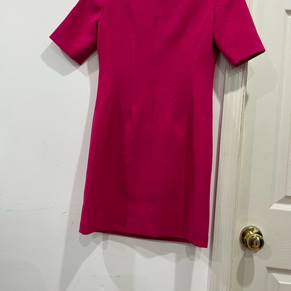 Ann Taylor pink dress size 00P. E-15 - Picture 4 of 6